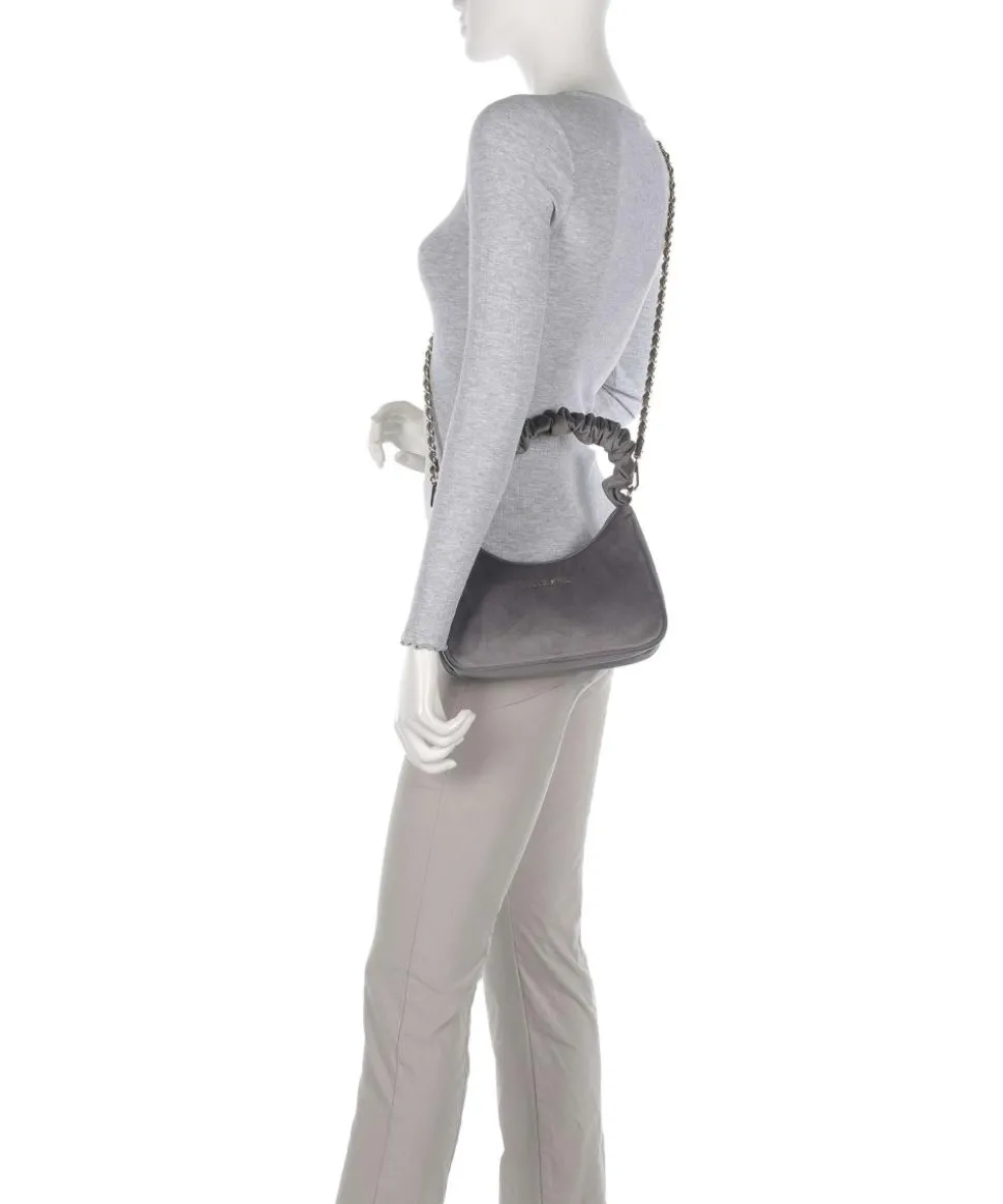 Actual Velvet Chouchou Schultertasche Polyester grau