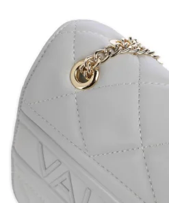 Ada Schultertasche Lederimitat hellgrau