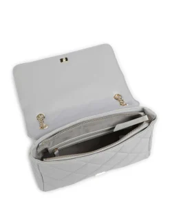 Ada Schultertasche Lederimitat hellgrau