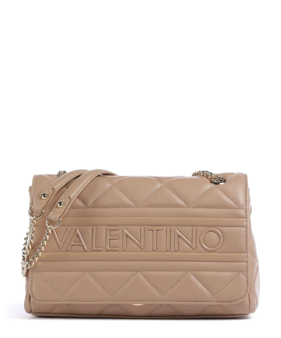 Ada Schultertasche Lederimitat beige