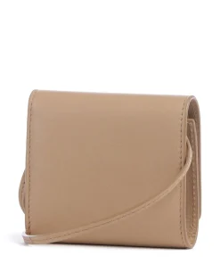 Ada Sheep Natural M Geldbörse Schafsleder beige