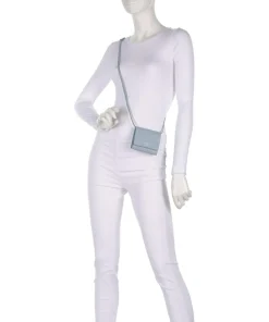 Ada Sheep Natural M Geldbörse Schafsleder hellblau