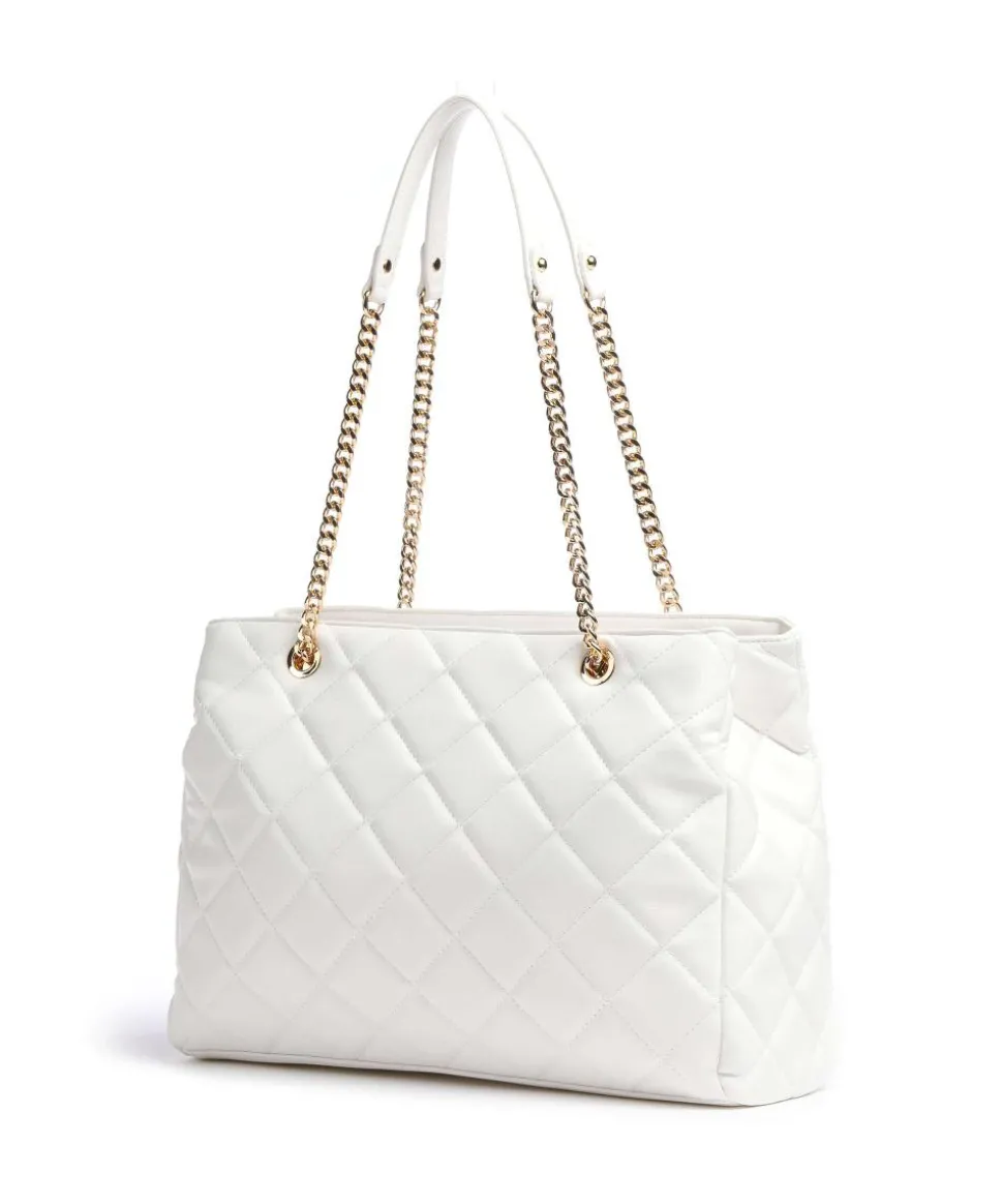 Ada Shopper Lederimitat weiß