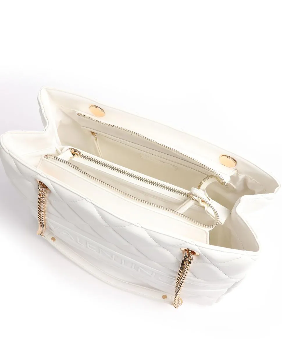 Ada Shopper Lederimitat weiß