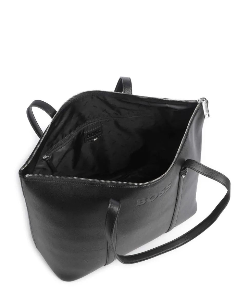 Addison Shopper Lederimitat schwarz