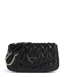 Adelard Schultertasche Lederimitat schwarz