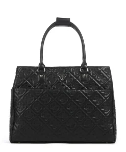 Adelasia Handtasche 17″ Lederimitat schwarz