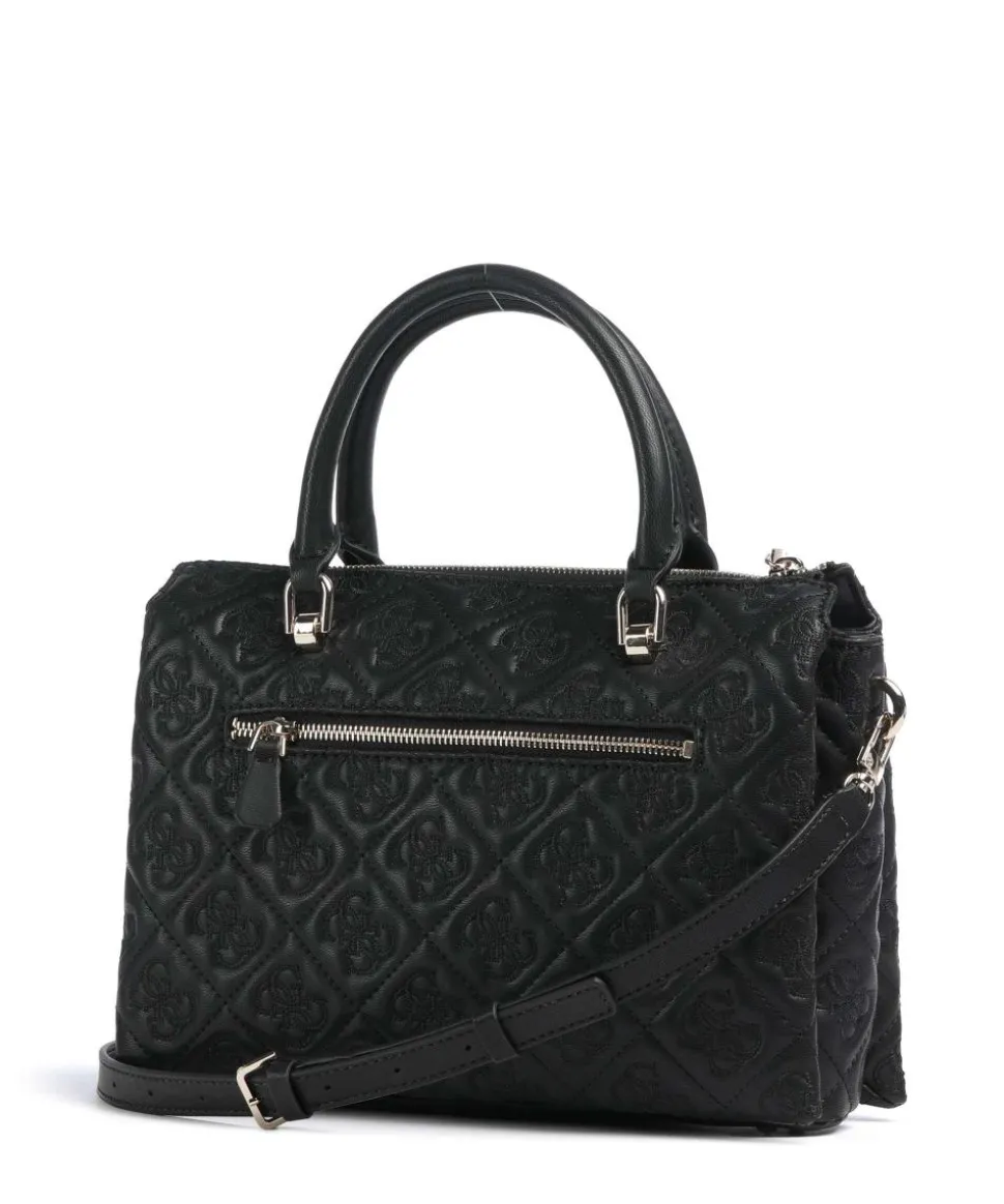 Adelasia Handtasche Lederimitat schwarz