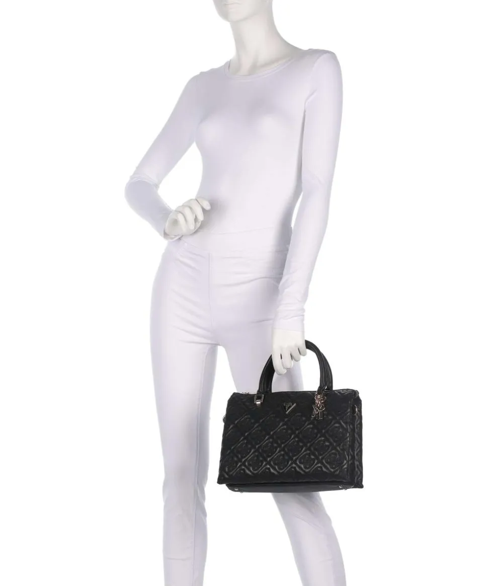 Adelasia Handtasche Lederimitat schwarz