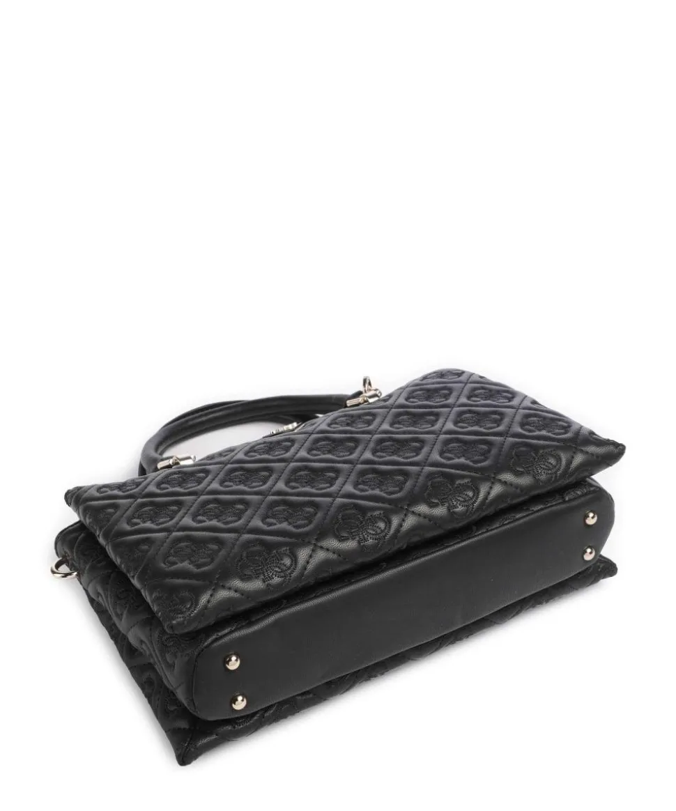 Adelasia Handtasche Lederimitat schwarz