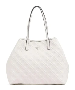 Adelasia Shopper Lederimitat weiß