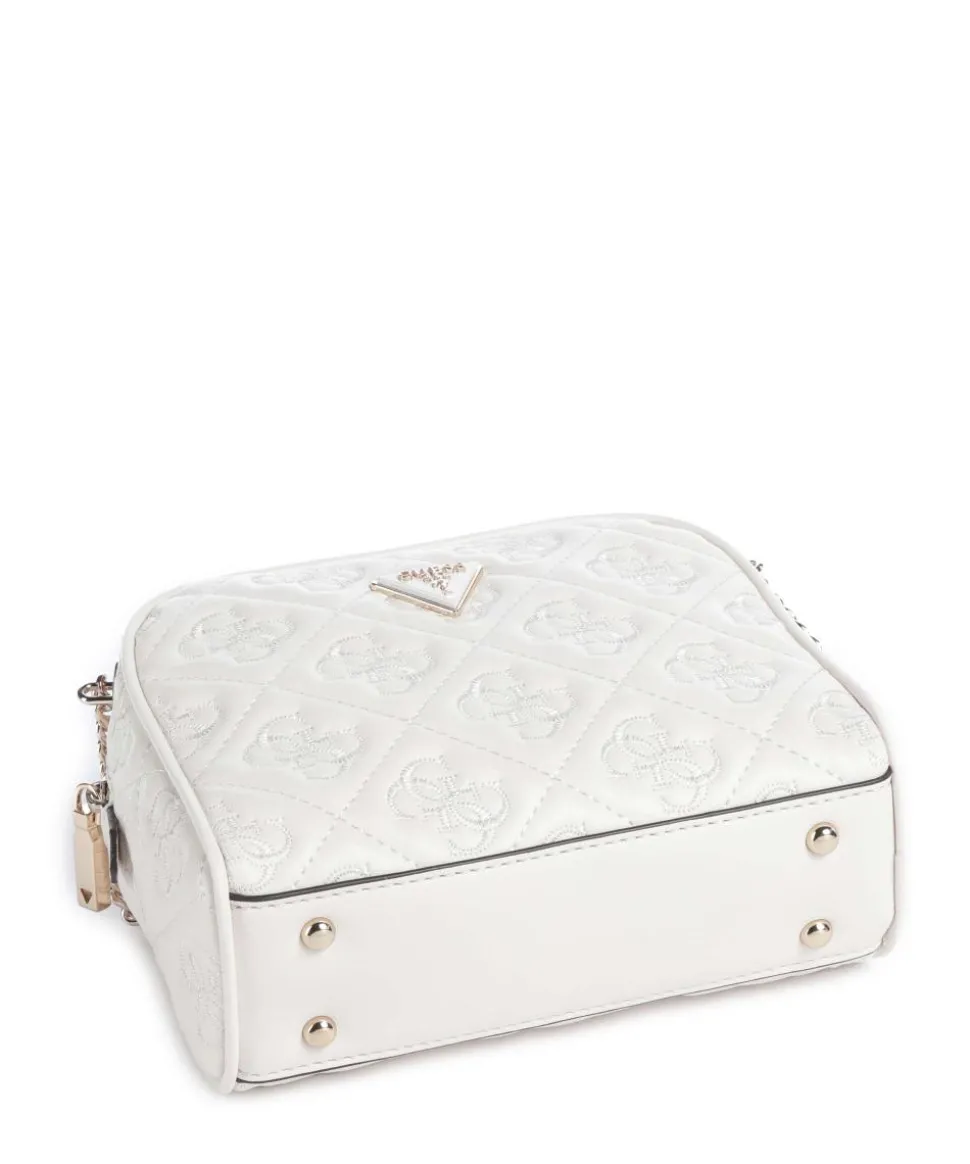 Adelasia Umhängetasche Lederimitat creme