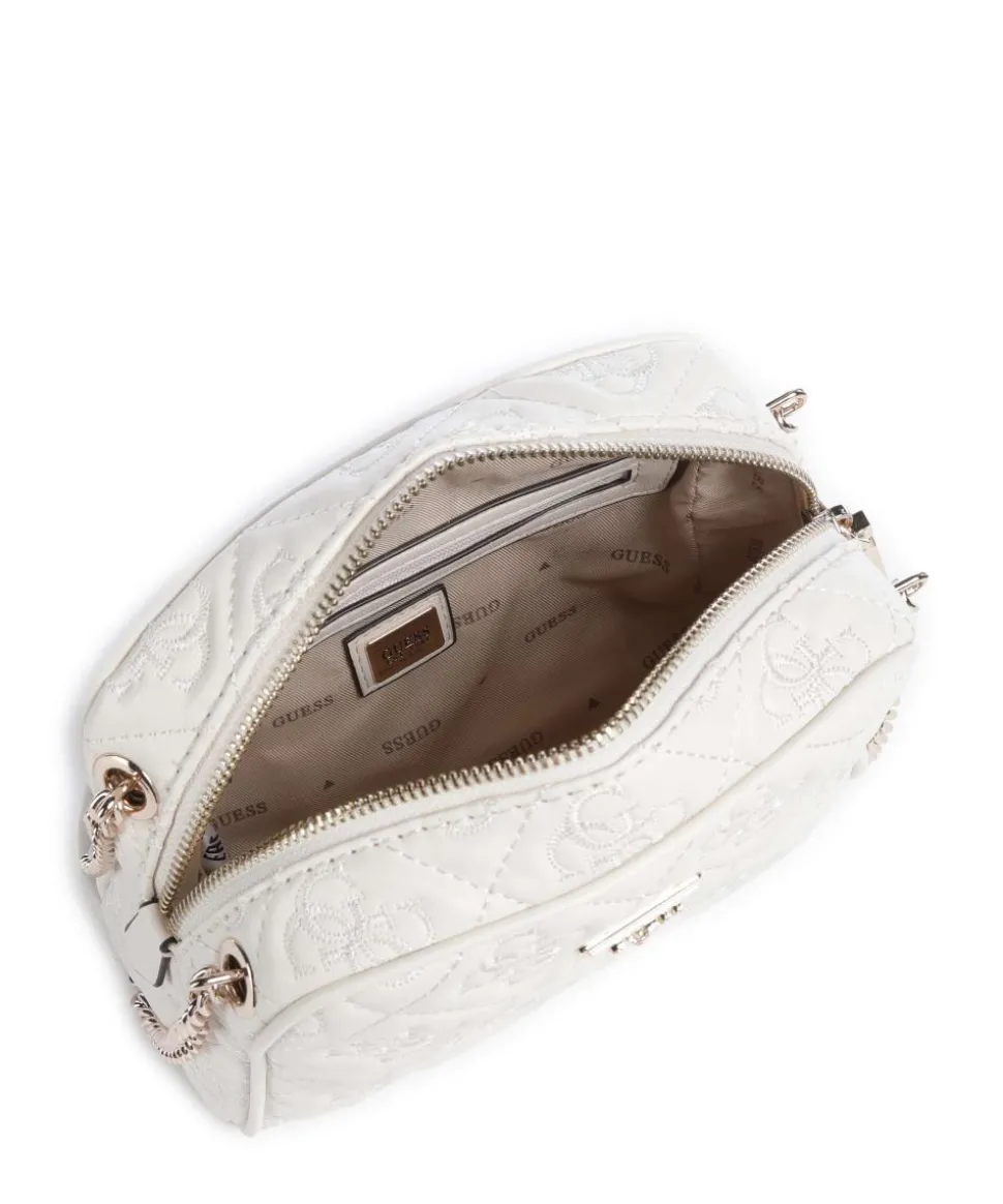 Adelasia Umhängetasche Lederimitat creme