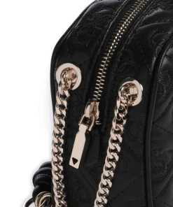 Adelasia Umhängetasche Lederimitat schwarz