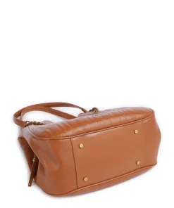 Adonide Beuteltasche Lederimitat braun