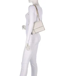 Adonide M Schultertasche Lederimitat hellgrau