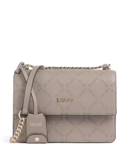 Adonide M Schultertasche Lederimitat taupe