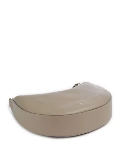 Adria Lulu Small Beuteltasche genarbtes Leder beige