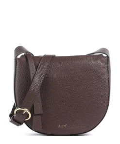 Adria Lulu Umhängetasche genarbtes Leder wein