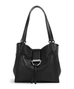 Agave Temi Shopper genarbtes Leder schwarz