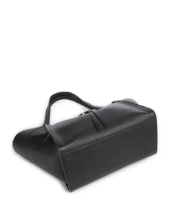 Agave Temi Shopper genarbtes Leder schwarz