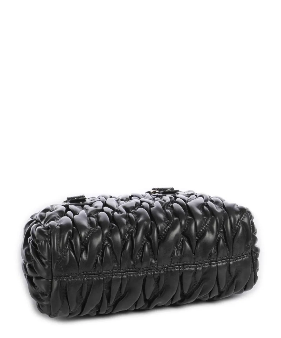 Aide S Handtasche Lederimitat schwarz