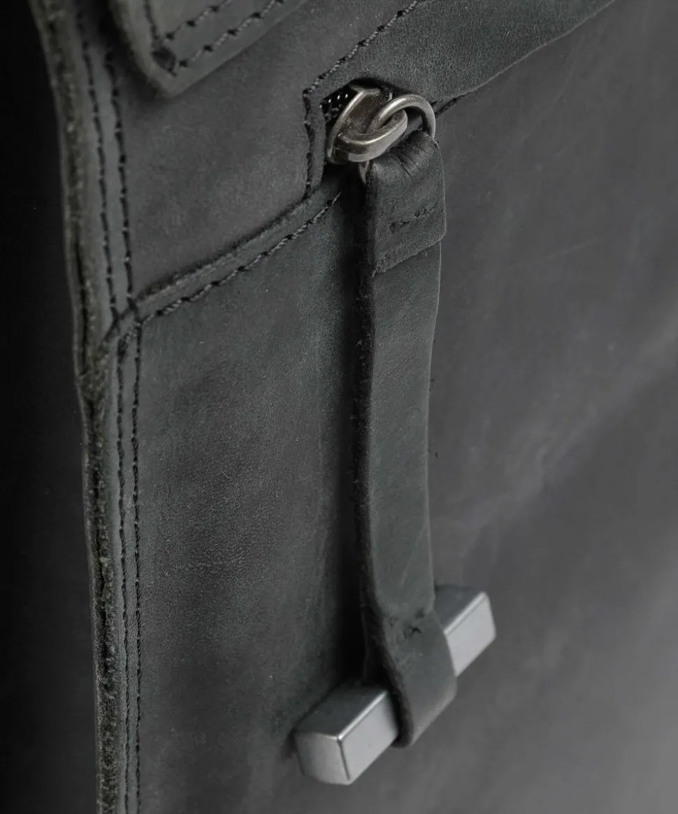 Aktentasche 15″ Leder schwarz