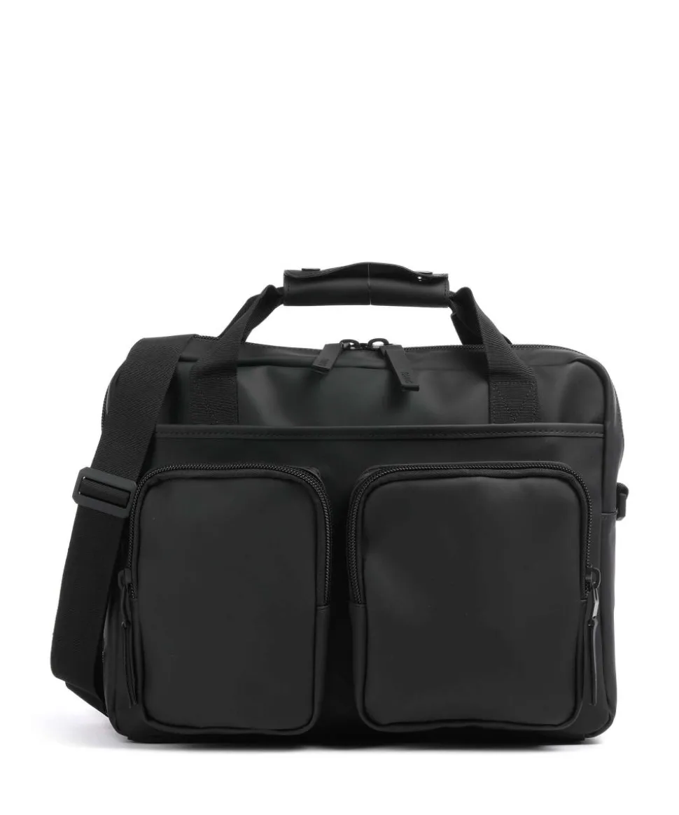 Aktentasche 14″ Polyurethane, Polyester schwarz