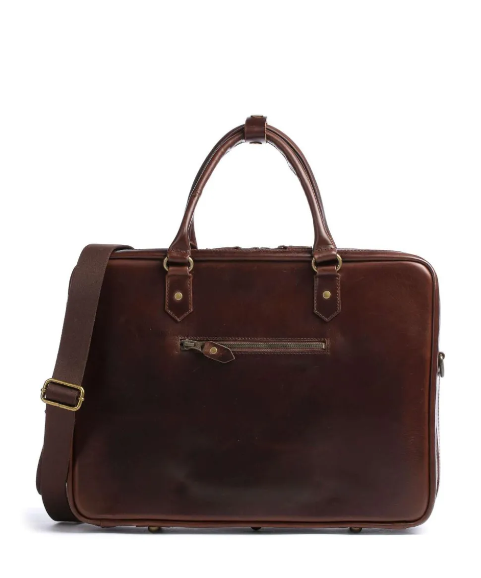 Albert Aktentasche 15″ Rindsleder dunkelbraun