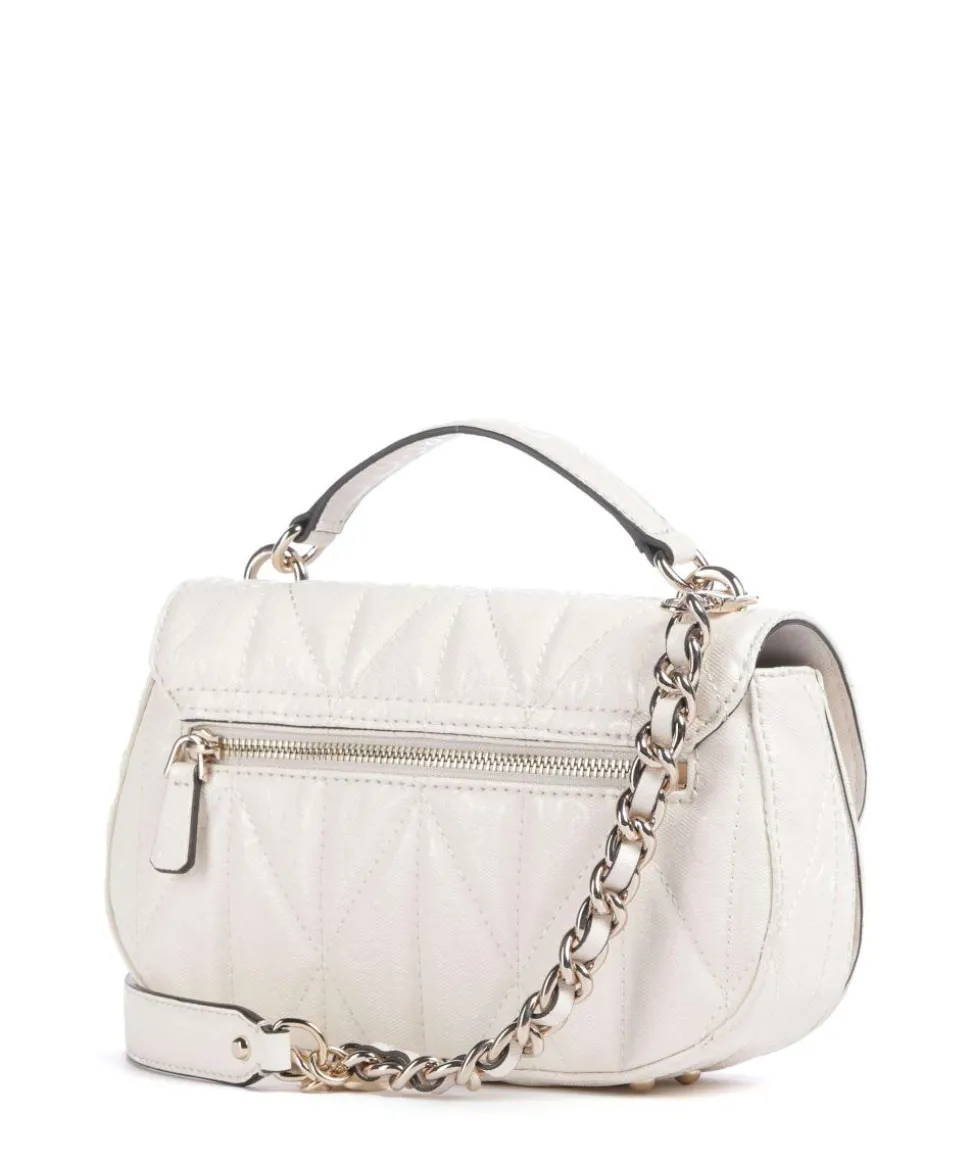 Aldina G-Shine Handtasche Lederimitat creme