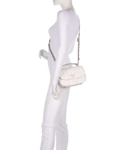 Aldina G-Shine Handtasche Lederimitat creme