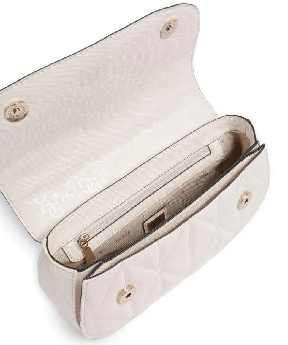 Aldina G-Shine Handtasche Lederimitat creme