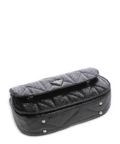 Aldina G-Shine Handtasche Lederimitat schwarz