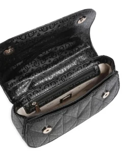 Aldina G-Shine Handtasche Lederimitat schwarz