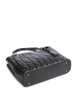 Aldina G-Shine Shopper Lederimitat schwarz