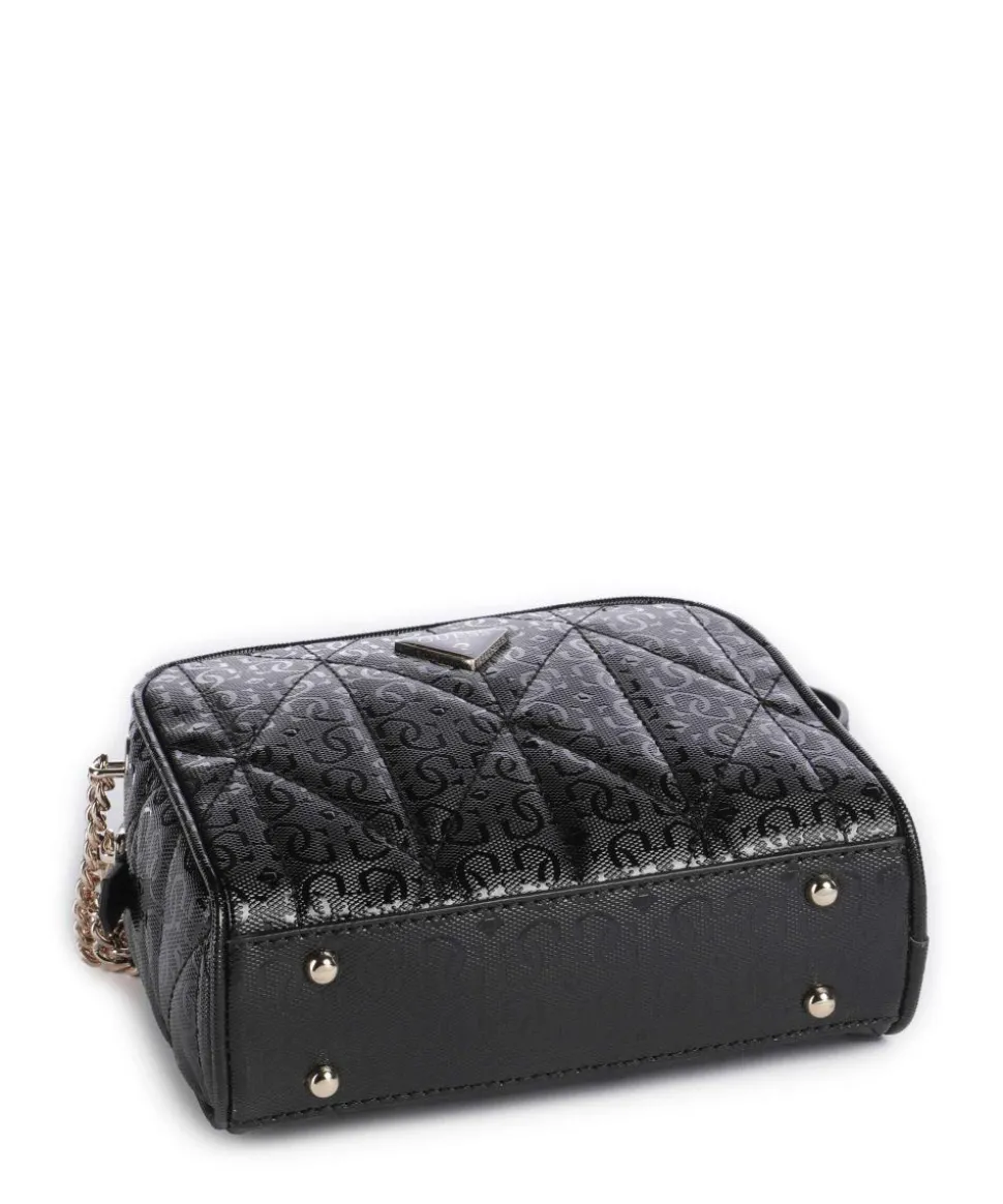 Aldina G-Shine Umhängetasche Lederimitat schwarz