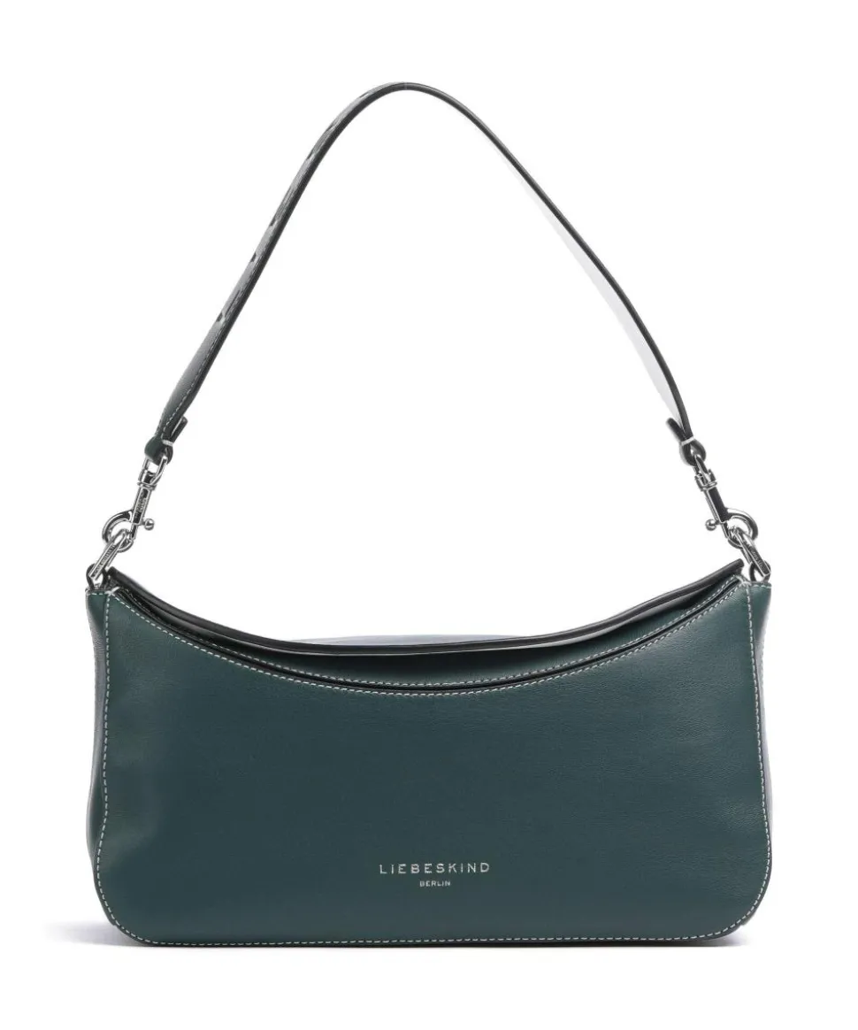 Alessa Kodiaq Sheep M Schultertasche Schafsleder dunkelgrün