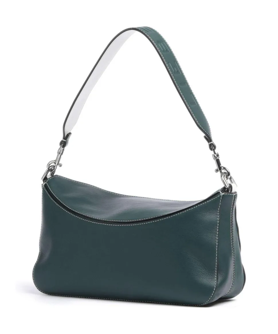 Alessa Kodiaq Sheep M Schultertasche Schafsleder dunkelgrün