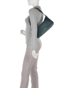 Alessa Kodiaq Sheep M Schultertasche Schafsleder dunkelgrün