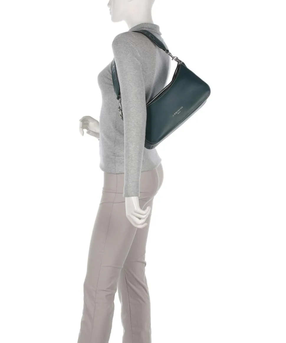 Alessa Kodiaq Sheep M Schultertasche Schafsleder dunkelgrün