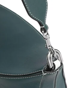 Alessa Kodiaq Sheep M Schultertasche Schafsleder dunkelgrün