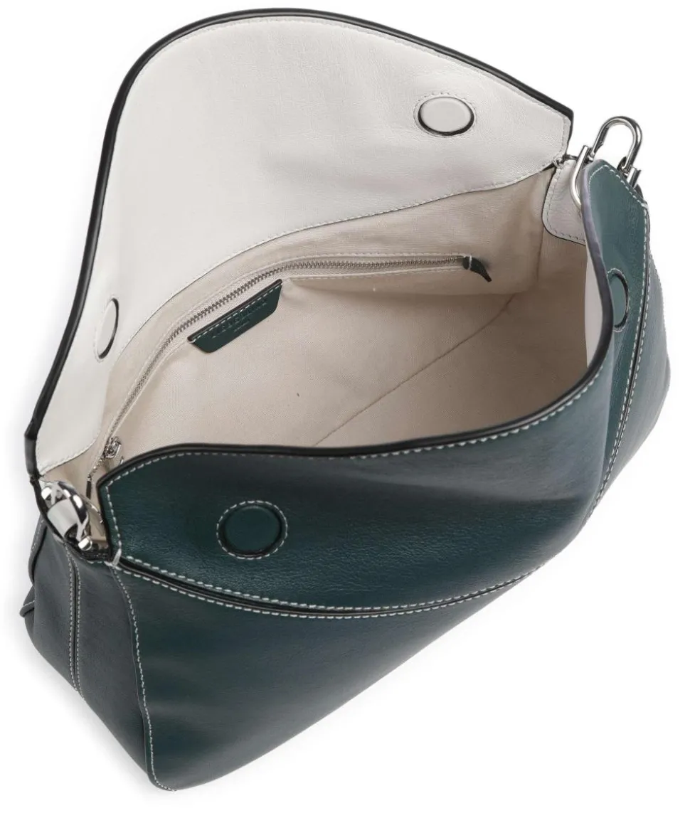 Alessa Kodiaq Sheep M Schultertasche Schafsleder dunkelgrün