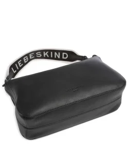 Alessa Kodiaq Sheep S Schultertasche fein genarbtes Leder schwarz