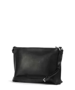 Aletta Umhängetasche fein genarbtes Rindsleder schwarz