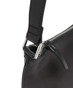 Aletta Umhängetasche fein genarbtes Rindsleder schwarz