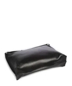 Aletta Umhängetasche fein genarbtes Rindsleder schwarz