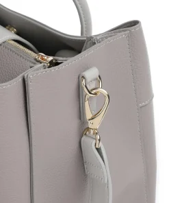 Alexia Handtasche Lederimitat grau