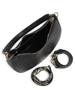 Alexia Schultertasche Lederimitat schwarz