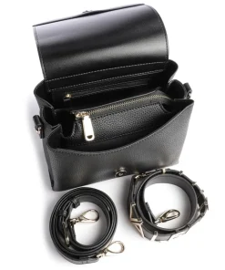 Alexia Umhängetasche Lederimitat schwarz