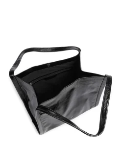 Alias Soft 24H Shopper genarbtes Leder schwarz